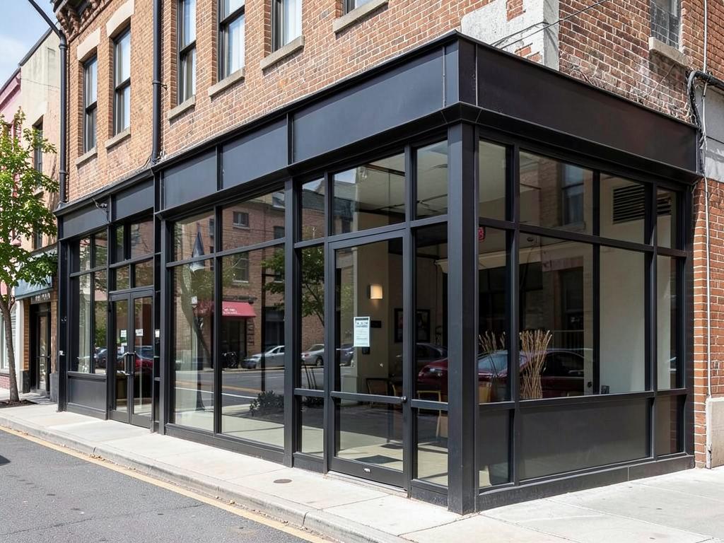 Cerramiento metálico comercial